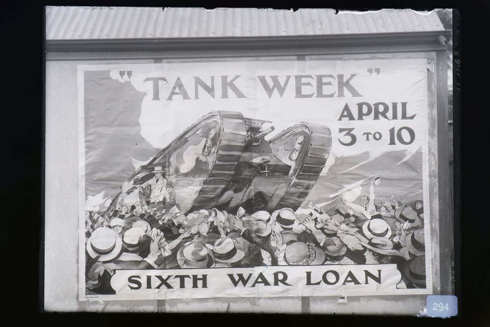 Commonwealth Bank Sixth War Loan Poster Tank Week April 3 To 10 