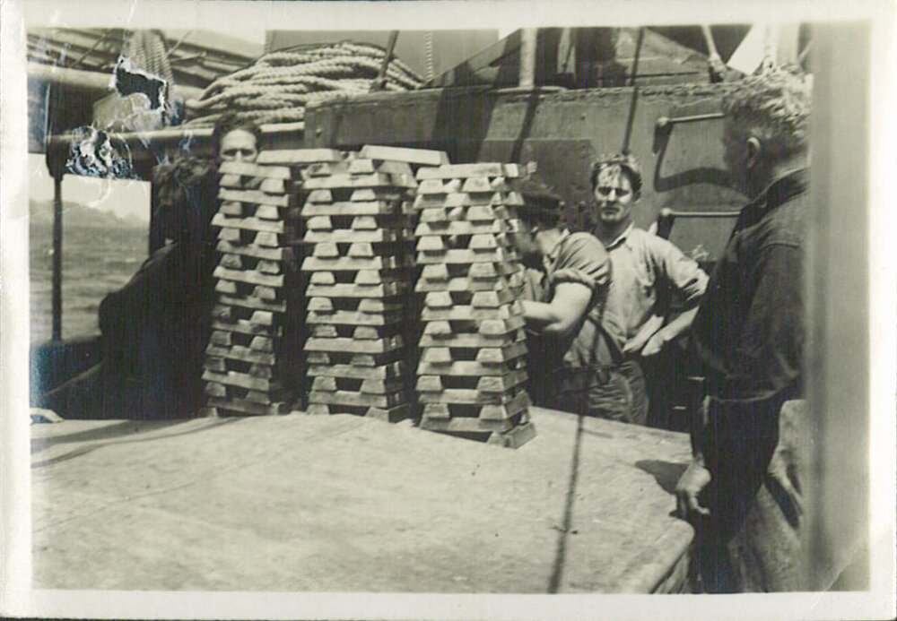 Gold - Recovered from R.M.S. 'Niagara' - 1941