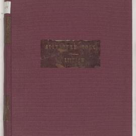 Savings Bank of New South Wales - Lithgow - Signature Register - Accounts 1-4000 (Accounts 1-1861 only opened) - 1905-1930