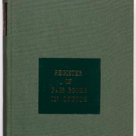 Savings Bank of New South Wales - Sydney (Head Office) - Register of Unclaimed Pass Books (Indexed) - 1884-1932