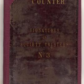 Savings Bank of New South Wales - Sydney (Head Office) - Signature Registers - Society Trustees (Indexed) (Amended to 1932 includes accounts opened by G.S.B. of N.S.W. 1914-1930) - 1908-1930