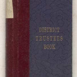 Savings Bank of New South Wales - Scone - District Trustees Books - Includes information relating to district trustees service, office procedures and postages and petty cash accounts - 1897-1900