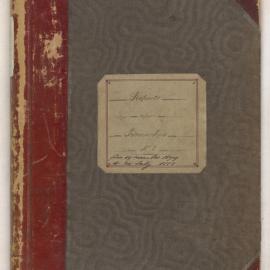 Savings Bank of New South Wales - Sydney (Head Office) - Branch and Inspector's Department - Reports upon Branches - 19 Nov. 1879 - 24 July 1888