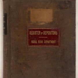 Government Savings Bank of New South Wales - Martin Place, Sydney - Signature Registers - Register of Depositors, Rural Bank Department, Accounts 4195- 5636 - 1930-1931
