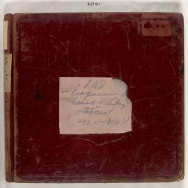 Government Savings Bank of New South Wales - West Maitland - Progressive Record and Testing Statement - 1921-1936
