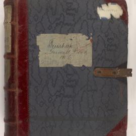 Government Savings Bank of New South Wales - Barrack Street, Sydney - Authorities & Declarations - Guard Book of Certificates by Trustees as to Account being Bona Fide (Indexed) - 1916