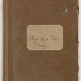 Government Savings Bank of New South Wales - Campsie - Signature Register - Accounts 1-973 - 1921-1932
