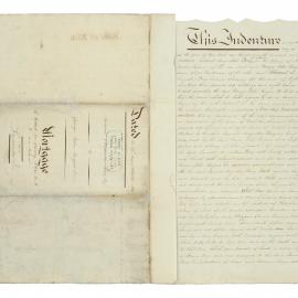 Savings Bank of New South Wales - Sydney (Head Office) - Mortgage (Investment) Department - Legal Documents - Mortgage and Surrender, Samuel Augustus Perry to George John Rogers - 23 October 1835