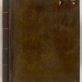 State Savings Bank of Tasmania - Hobart (Chief Office) - Depositors Ledgers - Hobart - Accounts 1461-2964, 5168 (Continuation ledger) - 1909-1912