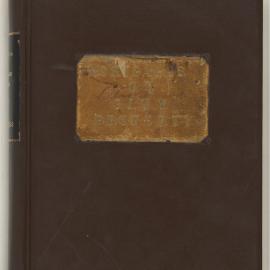 Savings Bank of New South Wales - Sydney (Head Office) - Mortgage (Investment) Department - Mortgage Ledgers - City and Suburban Property (Indexed) - 1854-1868