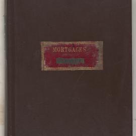 Savings Bank of New South Wales - Sydney (Head Office) - Mortgage (Investment) Department - Mortgages Account - 1868-1884