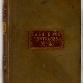 Savings Bank of New South Wales - Sydney (Head Office) - Mortgage (Investment) Department - Mortgages Cash Book (No.4) - 1912-1914