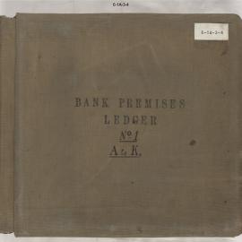 Government Savings Bank of New South Wales - Sydney (Head Office) - Chief Accountant's Department - Bank Premises Ledgers - Branches A - K (Indexed, Loose Leaf System) - 1919-1932