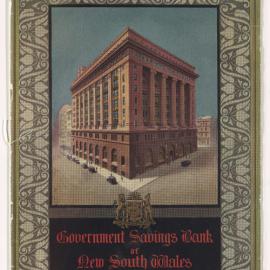 Government Savings Bank of New South Wales - Sydney (Head Office) - Chief Inspector's Department - Premises Records  Booklet - “Souvenir of the Official Opening of the New Head Office” - 1928
