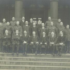 Staff Group - London - Strand branch male officers - May 1918