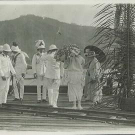 Rabaul, Territory of Papua New Guinea, Governor-General's (The Rt. Hon. Henry, William, Baron Forster of Lepe,  PC, GCNG) visit early 1920's (photo taken by officer of Rabaul branch)