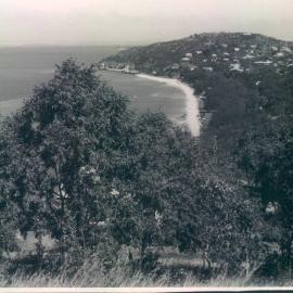 Port Moresby - Lot 10 Ogoa Street - Land purchased for construction of Manager's residence, view from this land of Ela Beach - July 1960