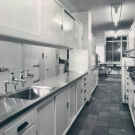 London branch, Old Jewry - Kitchen - January 1953 (copy b)