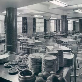 London branch, Old Jewry - Cafeteria and recreation area - January 1953