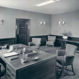 London branch, Old Jewry - Manager's office - January 1953 (copy b)