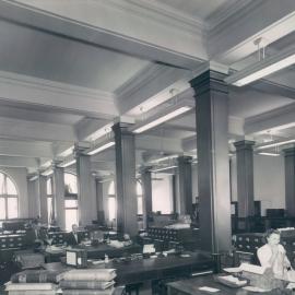 London branch, Old Jewry - View from back entrance, looking towards front