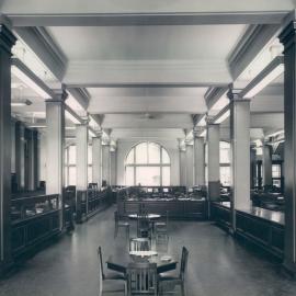 London branch, Old Jewry - View from banking chamber looking towards rear of building