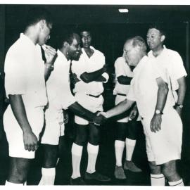 Staff - Social Functions - Branches - Port Moresby - Farewell function for retiring Governor Dr 'Nugget' Coombs - 27 June 1968