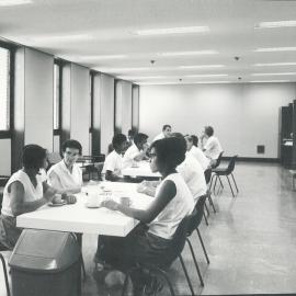 Premises - Branches - Port Moresby - Interior - Cafeteria - June 1969