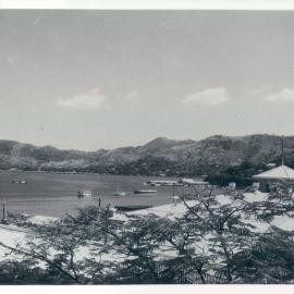 Premises - Branches - Port Moresby - View of Harbour (neg only) - 1966