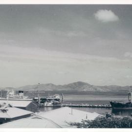 Premises - Branches - Port Moresby - View of Harbour (neg only) - 1966