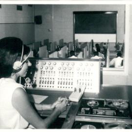 Bank's Functions - PNG Division - Educational Facilities for Indigens - PNG Bankers College - Room Language Laboratory - 1968