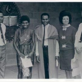 Staff - Groups - Port Moresby - Ellison Kaivovo is the second New Guinian to graduate under the RBA's bursary scheme - May 1971
