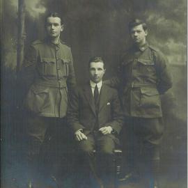 Staff Group - Tidworth AIF Military Branch - May 1918