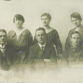 Staff Group - Warminster AIF Military Branch - May 1918