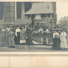Staff - Charity Work - Head Office - First Hospital Saturday, Commonwealth Bank Collectors - 1917