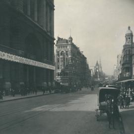 Loan Raising World War I - 2nd Peace Loan Advertising, Melbourne: Collins Street