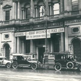 Loan Raising World War I - 2nd Peace Loan Advertising, Melbourne: Bank of NSW