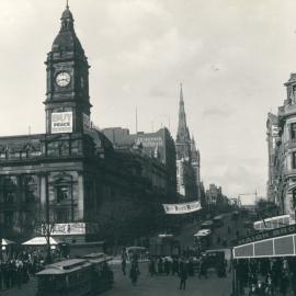 Loan Raising World War I - 2nd Peace Loan Advertising, Melbourne: Town Hall
