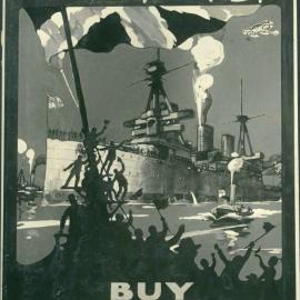 First Peace Loan posters - “Back your Cheers with your Money”