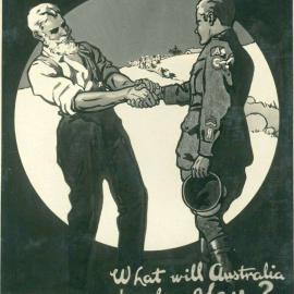 First Peace Loan posters - “Well Boy - Your've done your Bit”