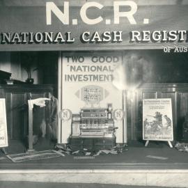 Seventh War Loan Advertising - Window Displays - National Cash Register - 19 September 1918