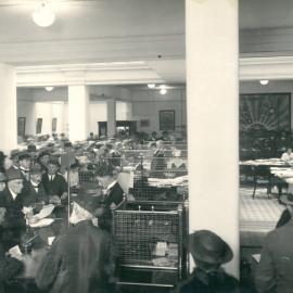 War Loan Department Post Office Chambers, Sydney - Closing day 7th War Loan - 15 October 1918 (copy a)