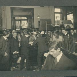 Interior Melbourne War Loan Department - 1 August 1916