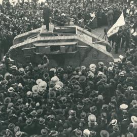 Sixth War Loan Campaign activities NSW - Tank Week, April 1918 - Opening of Tank Week in Sydney - 3 April 1918