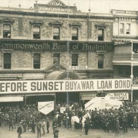 Sixth War Loan Campaign activities in South Australia - Tank Week, April 1918: Adelaide appeal