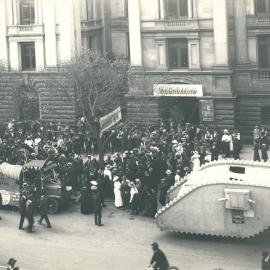 Sixth War Loan Campaign activities in Victoria - Tank Week, April 1918: Melbourne appeal