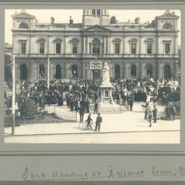 Sixth War Loan Campaign activities in Victoria - Tank Week, April 1918: Ballarat appeal (copy b)
