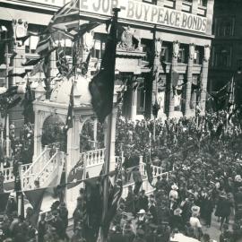 First Peace Loan Campaign in Sydney - Opening day 26 August 1919 (copy a)