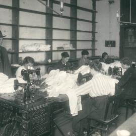 Second Peace Loan Campaign in NSW - Ex-Servicemen assisted in various trades by Repatriation: blouse manufacturer