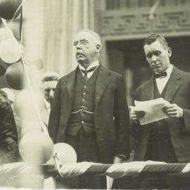 Diggers' Loan Campaign activities - Opening day in Martin Place - 8 August 1921 (copy h)